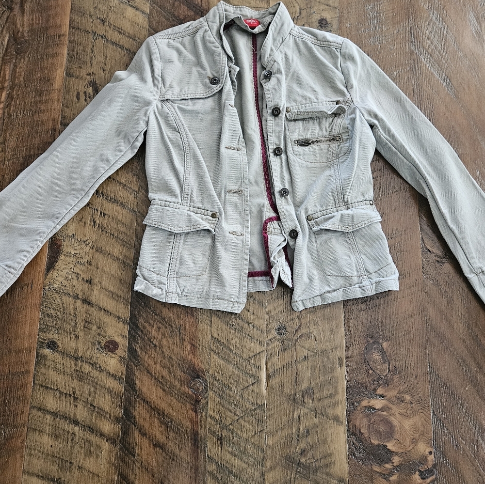 Vintage Mossaio Corduroy  Button Up coat Size S